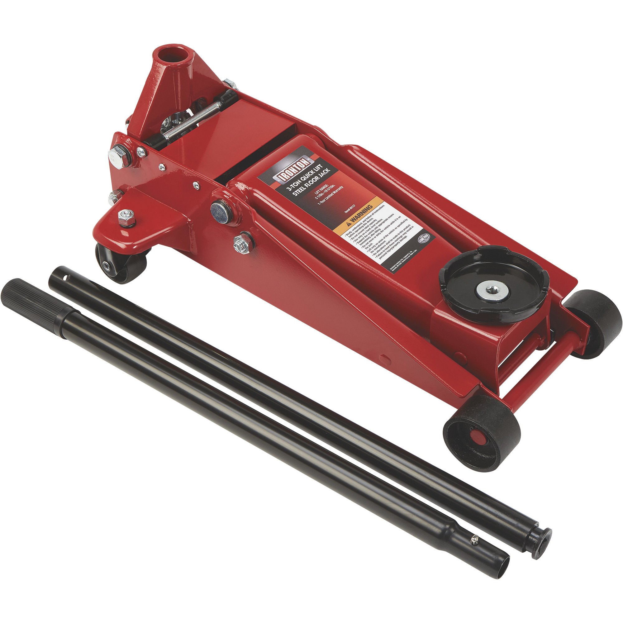 Ironton 3-Ton High-Reach Garage Jack